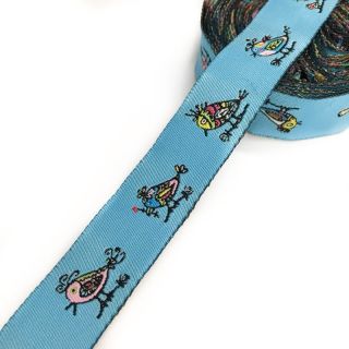 Traka Ptice blue