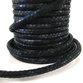 Uže imitacija kože Snake black