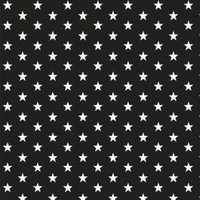 Pamučna tkanina Petit stars black