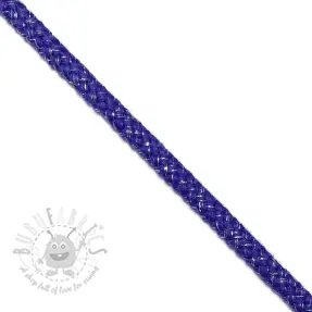 Lurex uže 10 mm cobalt