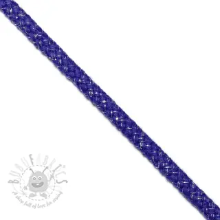 Lurex uže 10 mm cobalt
