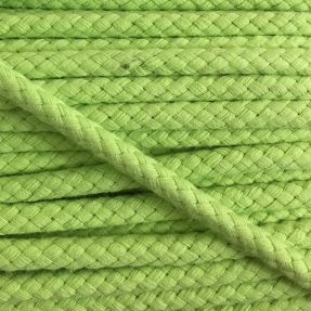 Pamučna upletena vrpca 8 mm lime