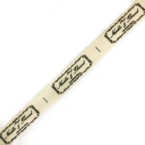 Pamučna vrpca Label Needle and thread