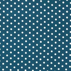 Bombažna tkanina Dots indigo