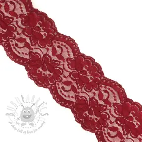 Čipka Blossom bordeaux