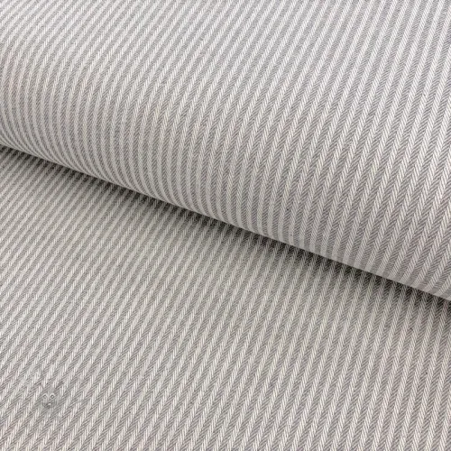 Dekorativna tkanina DOBBY Colored stripe grey