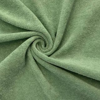Elastično frotirno platno old green