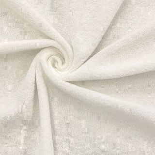 Elastično frotirno platno ecru