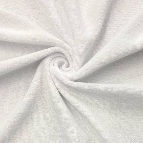 Elastično frotirno platno white