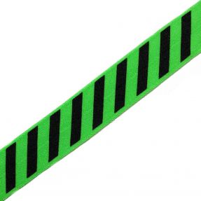 Kosa guma STRIPE 20 mm green