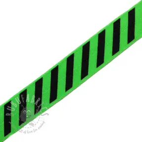 Kosa guma STRIPE 20 mm green