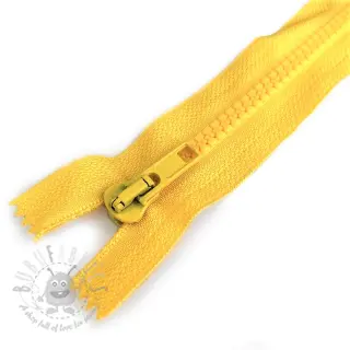 Plastični jakna zatvarač razdjelni 70 cm yellow