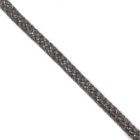Lurex uzica 10 mm dark grey