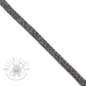 Lurex uzica 10 mm dark grey