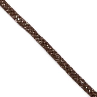 Lurex uže 10 mm brown