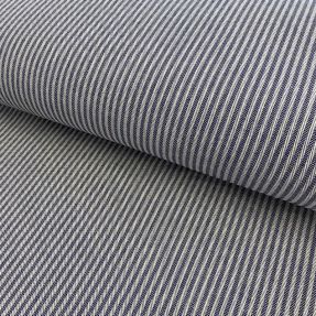 Dekoračná látka DOBBY Colored stripe navy blue