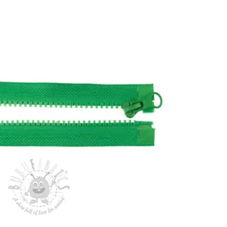 Rajsferšlus deljivi 75 cm grass green