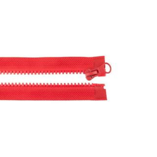 Rajsferšlus deljivi 65 cm red