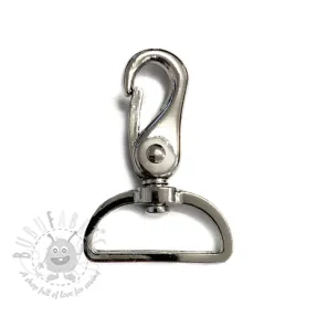 Metalni karabin 40 mm silver