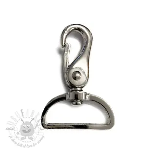 Metalni karabin 40 mm silver