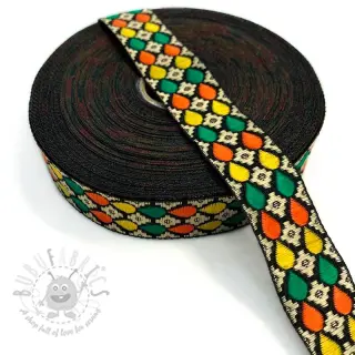 Jacquard Drops orange