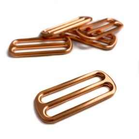 Metalni klizač 40 mm copper