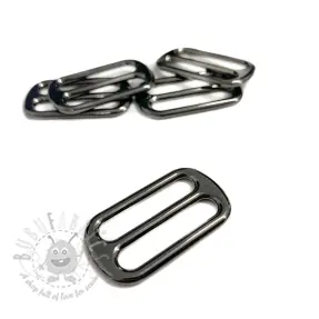 Metalni klizač 25 mm anthracite