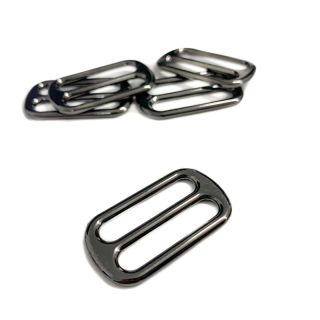 Metalni klizač 25 mm anthracite
