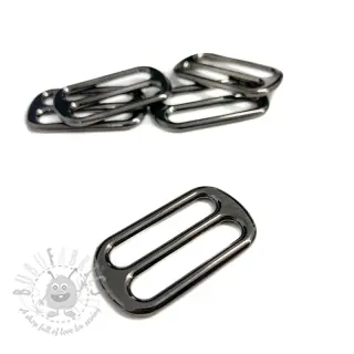 Metalni klizač 25 mm anthracite
