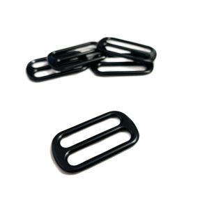 Metalni klizač 25 mm black