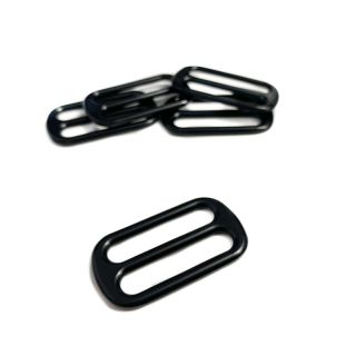 Metalni klizač 25 mm black