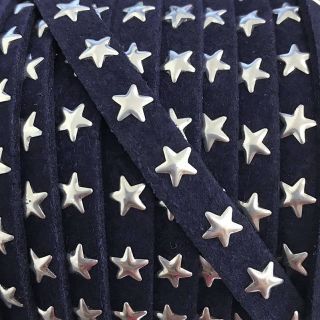 Kožna vrpca Zvijezde dark blue