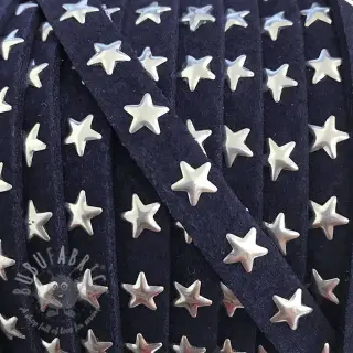 Semiš uzica Zvijezde dark blue