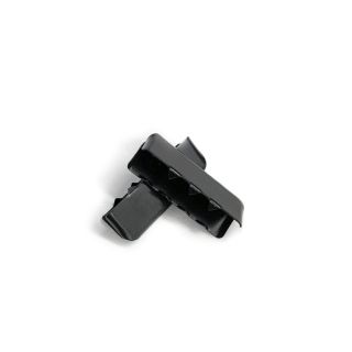 Metalni završetak trake 25 mm black