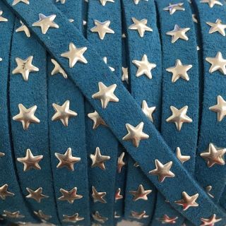 Semiš uzica Stars aqua