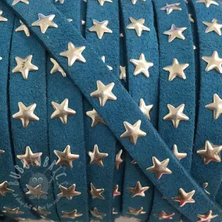 Semiš uzica Stars aqua