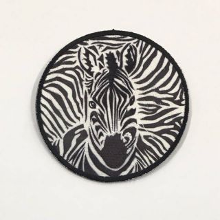Naljepnica BASIC Zebra b&w