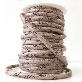 Semiš užadica Glitter beige