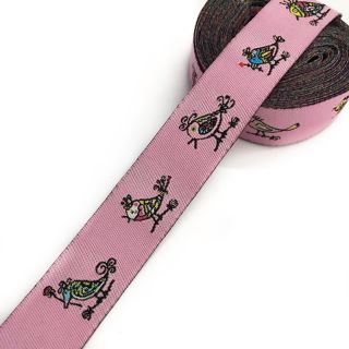 Traka Ptice pink