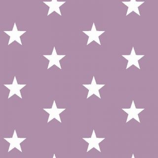 Pamučna tkanina Stars lilac