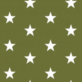 Pamučna tkanina Stars green
