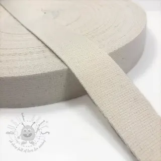 Pamučna traka 4 cm off white
