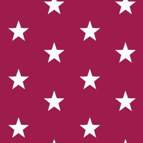 Pamučna tkanina Stars cerise