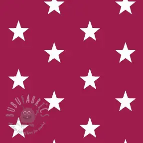 Pamuk Stars cerise