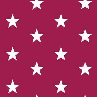 Pamučna tkanina Stars cerise