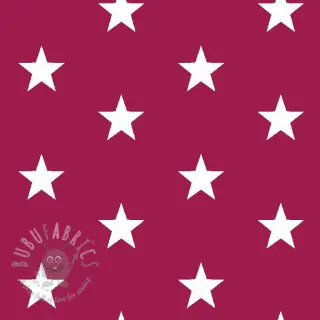 Pamuk Stars cerise