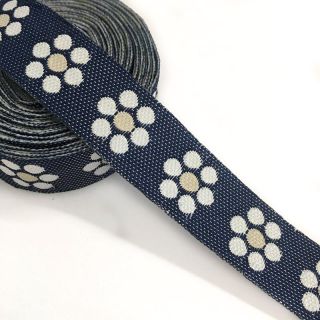 Traka Jeans cvijeće beige