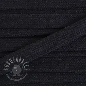 Pamučna vrpca ravna 15 mm black
