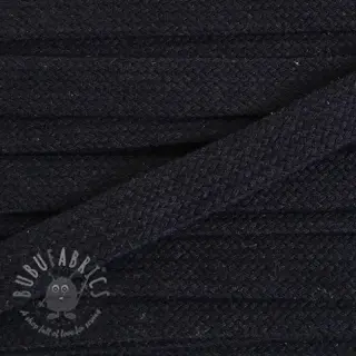 Pamučna vrpca ravna 15 mm black