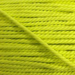 Pamučna vrpca 5 mm neon yellow